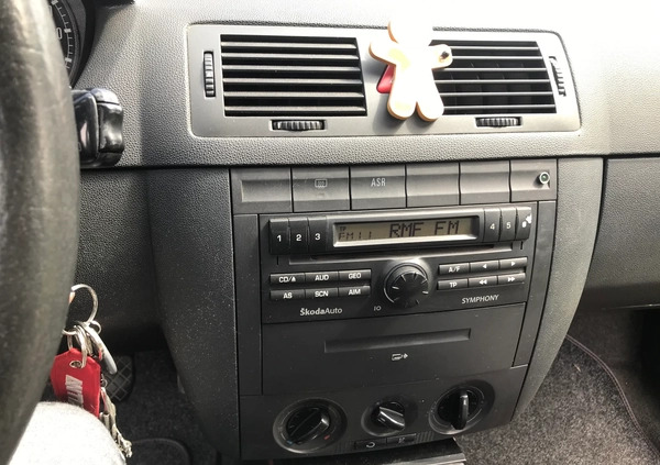 Skoda Fabia cena 7500 przebieg: 299573, rok produkcji 2003 z Stawiski małe 154